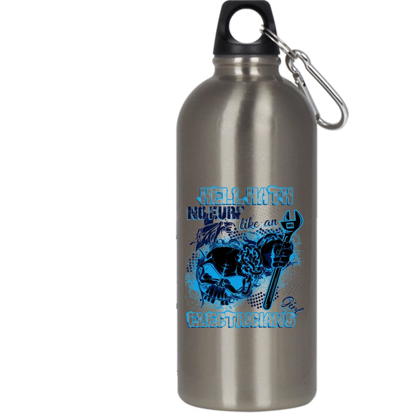 Electrician's Girl 20 oz Stainless Steel Bottle,Awesome Electrician's Girl Outdoor Sports Water Bottle