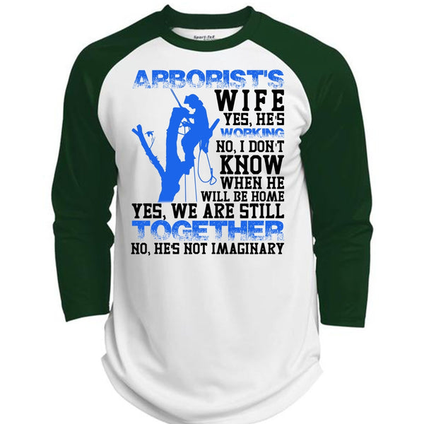 Arborist's Wife T Shirt, I Love Wife T Shirt, Awesome T-Shirts  (Polyester Game Baseball Jersey)