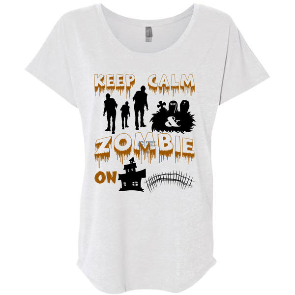Keep Calm Zombie On T Shirt, Wait For Halloween T Shirt, Awesome T-Shirts