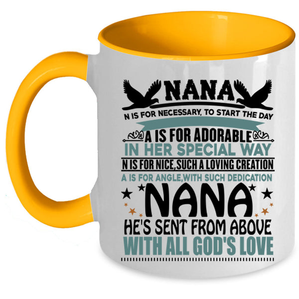 Cute Gift For Nana Coffee Mug, Nana Accent Mug
