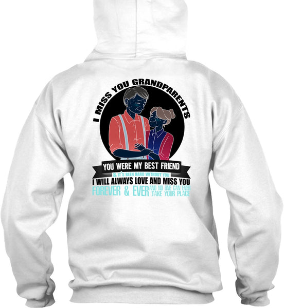 I Miss You Grandparents T Shirt, I Love Nana T Shirt