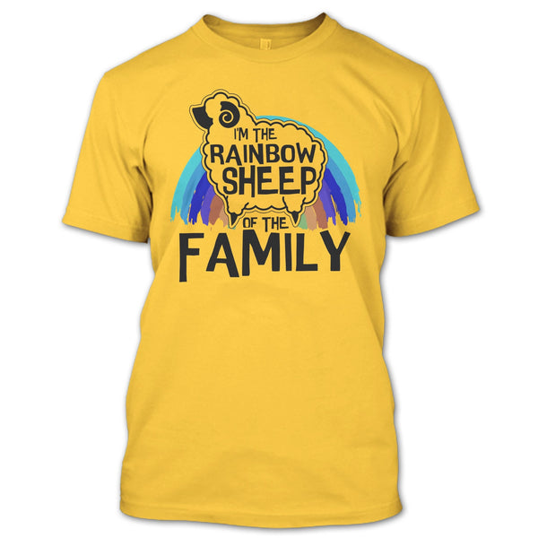 I'm The Rainbow Sheep Of Family T Shirt, Gift For Gay T Shirt