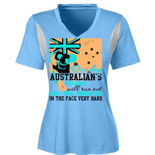On Day Australian's Patience T Shirt, I Love Veteran T Shirt, Awesome T-Shirts