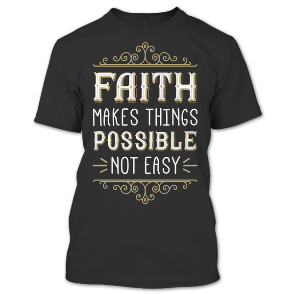 A black t-shirt with the shopify logo