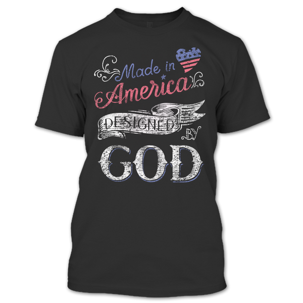 A black t-shirt with the shopify logo