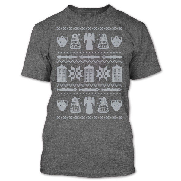 A black t-shirt with the shopify logo