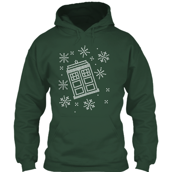 A black t-shirt with the shopify logo