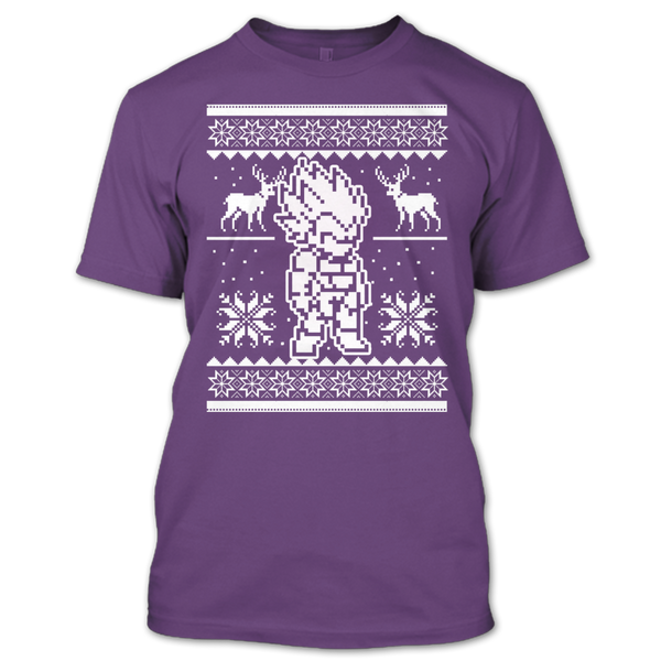 A black t-shirt with the shopify logo