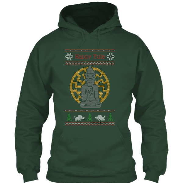 A black t-shirt with the shopify logo