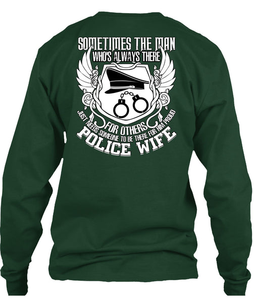 Proud Police Wife T Shirt, Being A Police T Shirt