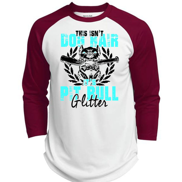 It's Pit Bull Glitter T Shirt, I Love My Dog T Shirt, Awesome T-Shirts  (Polyester Game Baseball Jersey)