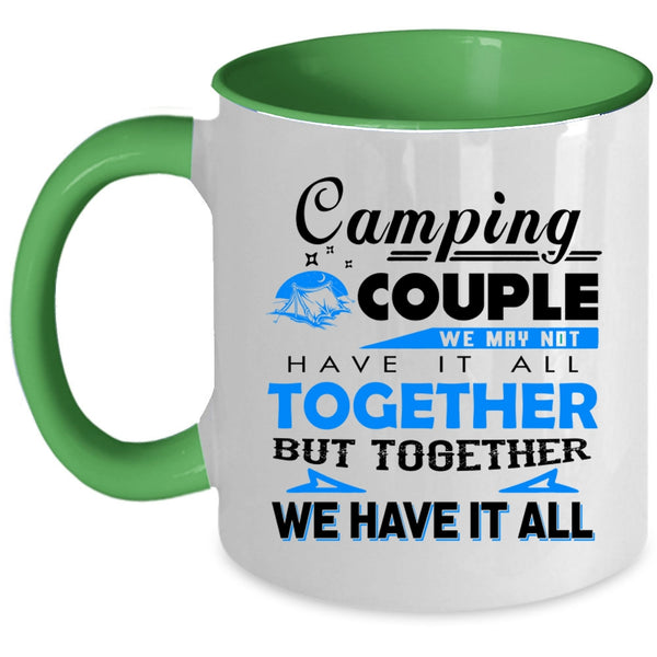 Cool Gift For Couple Coffee Mug, Camping Couple Accent Mug