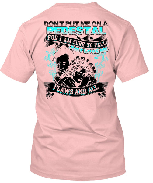 I Am Sure To Fall Just Love Me T Shirt, I Love Husband T Shirt