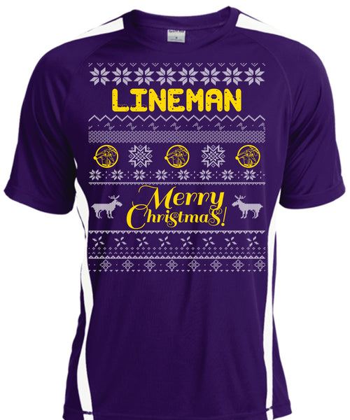 Lineman Merry Christmas T Shirt, Being A Lineman T Shirt, Cool Shirt