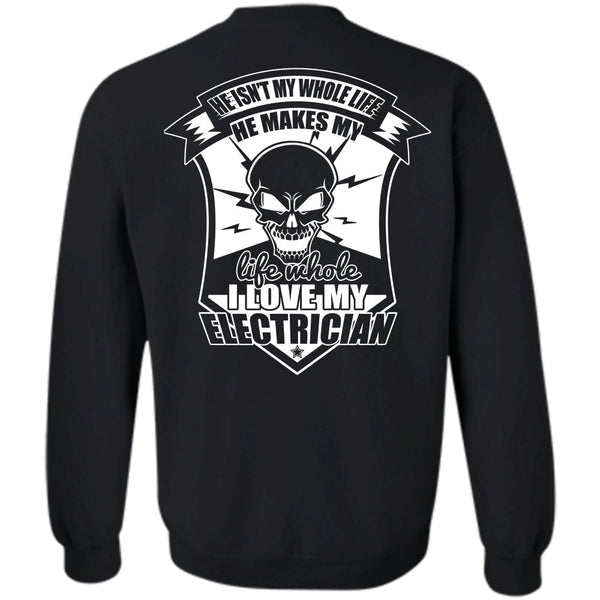 A black t-shirt with the shopify logo