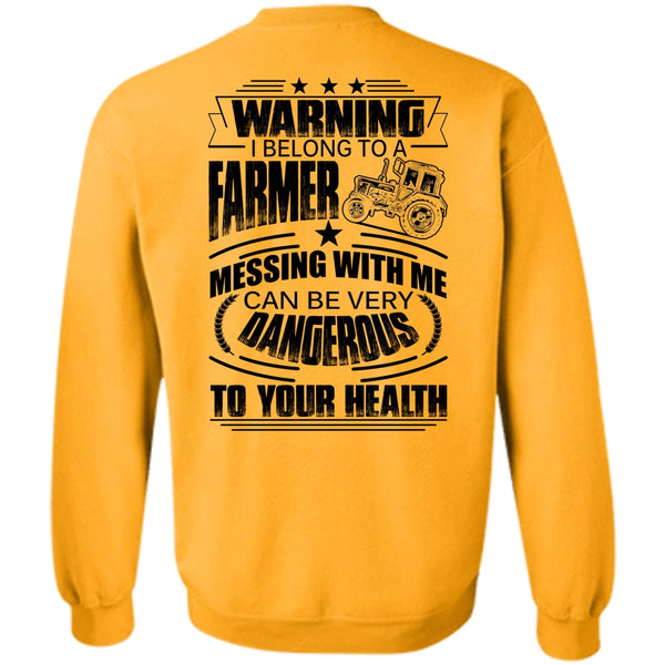 I Love Farmer T Shirt, I Belong To A Farmer Sweatshirt