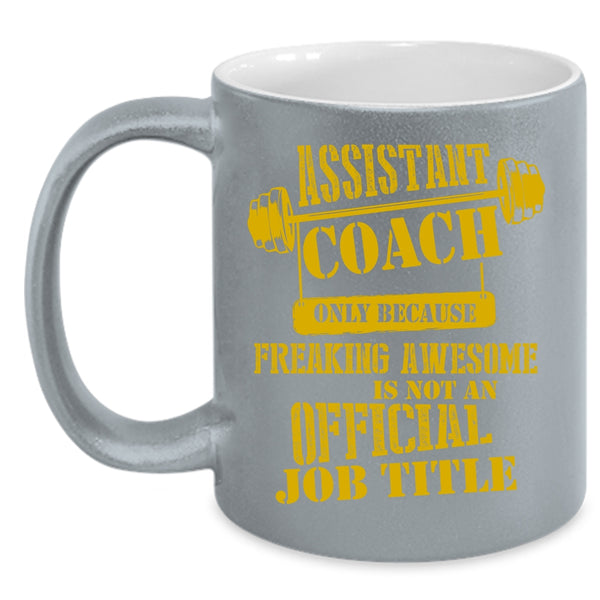 Assistant Coach Coffee Mug, Awesome Assistant Coach Coffee Cup