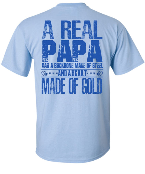 A Real Papa T Shirt, I Love Papa T Shirt