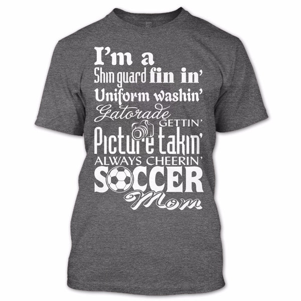 A black t-shirt with the shopify logo