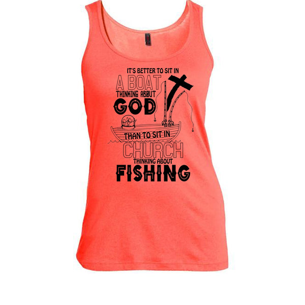 It's Better To Sit In A Boat T Shirt, I Love Fishing T Shirt, Awesome t-shirts