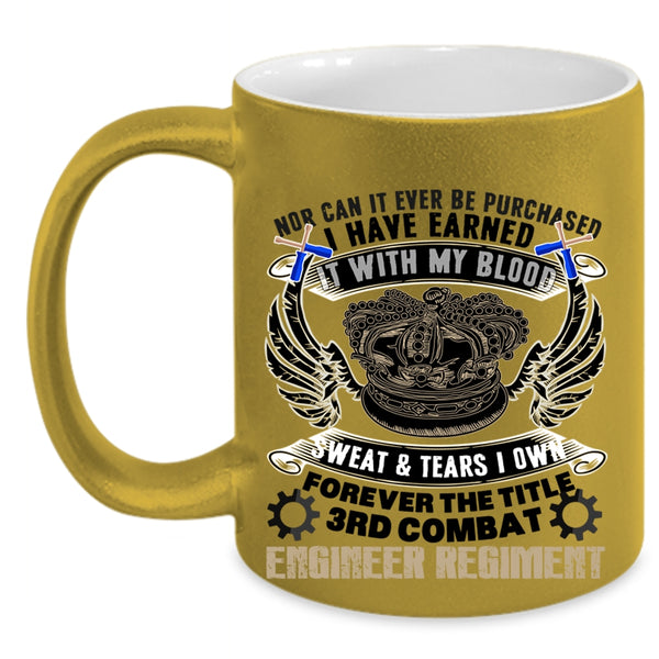 Awesome Engineers Coffee Mug, 3rd Combat Engineer Regiment Accent Mug