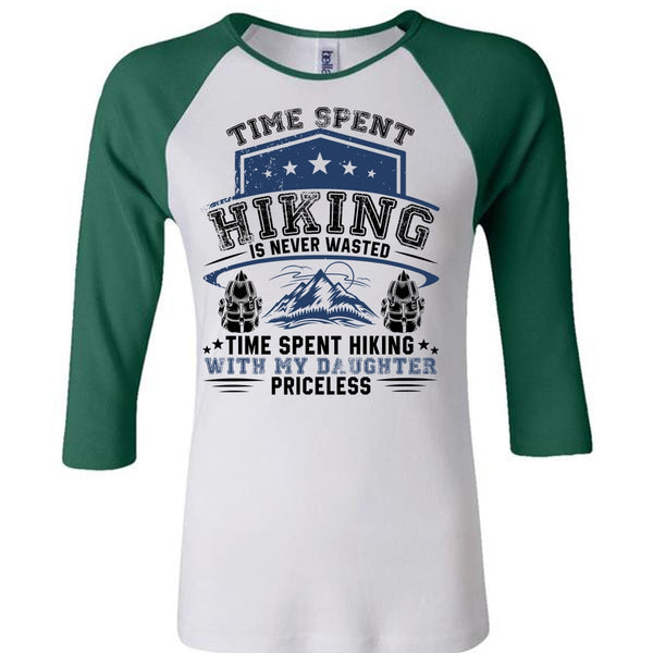 Time Spent Hiking Is Never Wasted T Shirt, I Love Hiking T Shirt, Awesome T-Shirts