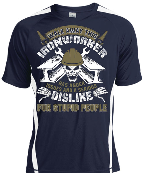 Walk Away This Ironworker T Shirt, Being A Dad T Shirt, Cool Shirt