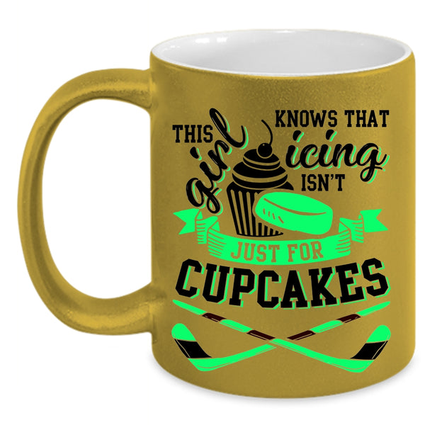 Icing Isn't Just For cupcakes Coffee Mug, Cute Girls Accent Mug