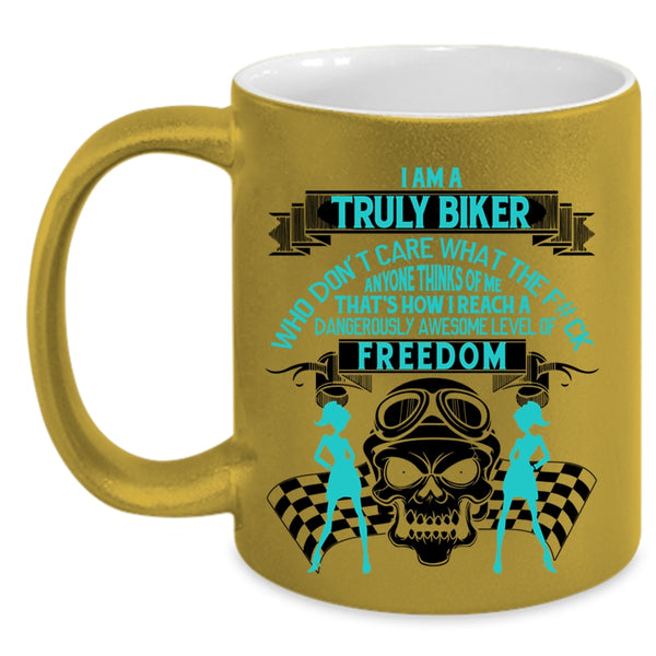 Cool Gift For Truky Biker Coffee Mug, I Am A Truky Biker Accent Mug