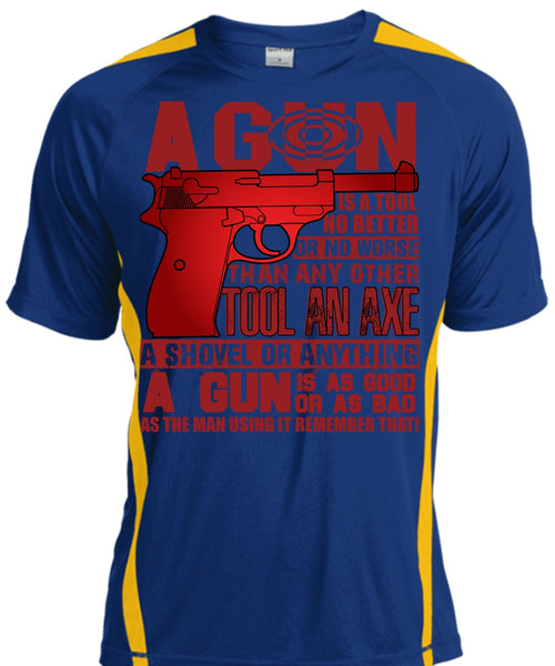 A Gun Is A Tool T Shirt, Being A Veteran T Shirt, Cool Shirt