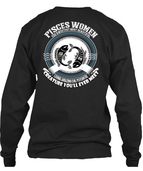 Pisces Women The Sweetest T Shirt, Loving Amazing T Shirt