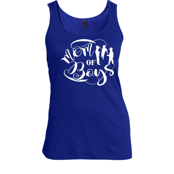 Mom Of Boys T Shirt, Coolest Mom Tank Top