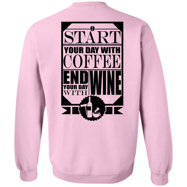 I Love Beer T Shirt, Start Your Day With Coffee Sweatshirt