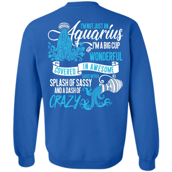 Dash Of Crazy T Shirt, I Love Aquarius Sweatshirt