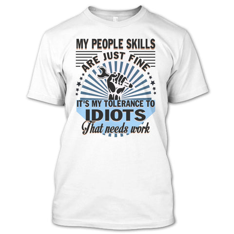 A black t-shirt with the shopify logo