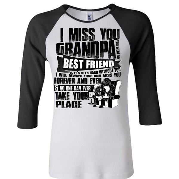 I Miss You Grandpa T Shirt, I Love Grandpa T Shirt, Awesome T-Shirts