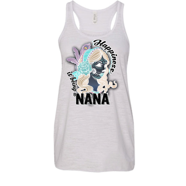 Happiness Is Being A Nana T Shirt, Gift For Nana Tank Top
