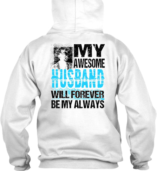 My Awesome Husband T Shirt, I Love Husband T Shirt