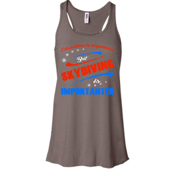 Education Is Importan Shirt, But Skydiving Is Importaner Shirt