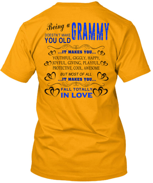 Being A Grammy T Shirt, Being A Grandmother T Shirt