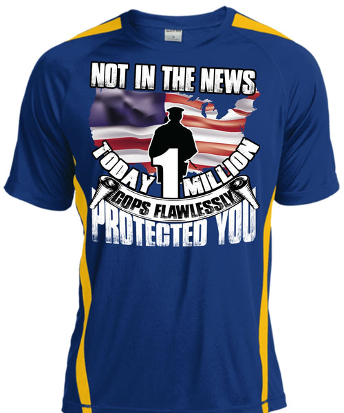 Cops Flawlessly Protected You T Shirt, Being A Police T Shirt, Cool Shirt