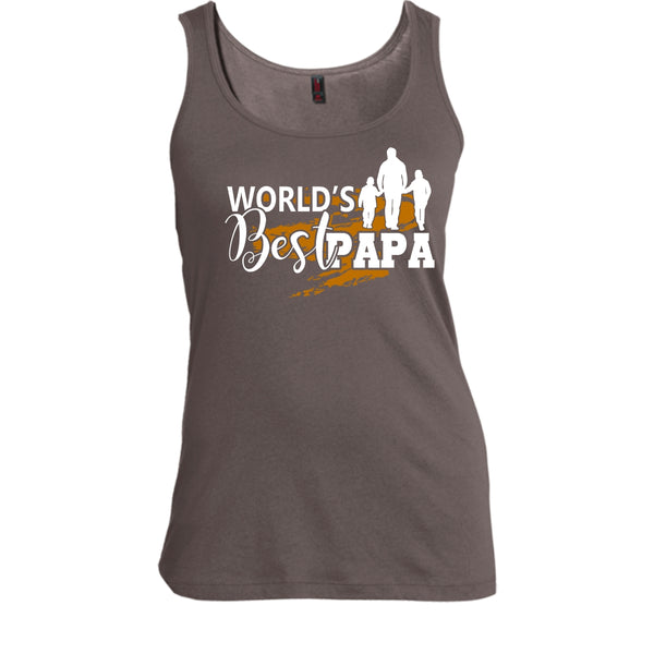 World's Best Papa T Shirt, Coolest Papa Tank Top