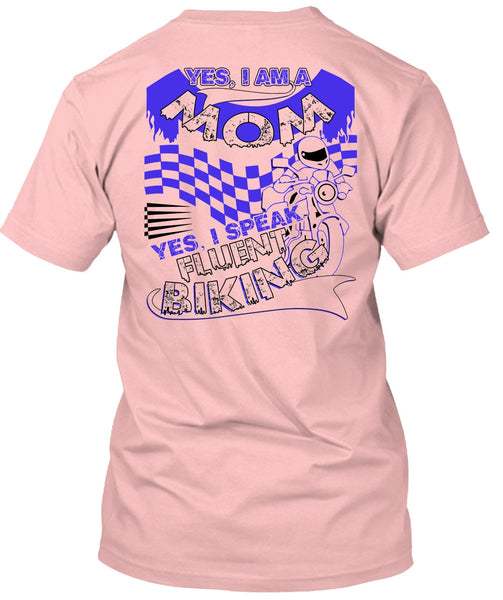 I Am A Mom T Shirt, I Love Biker T Shirt