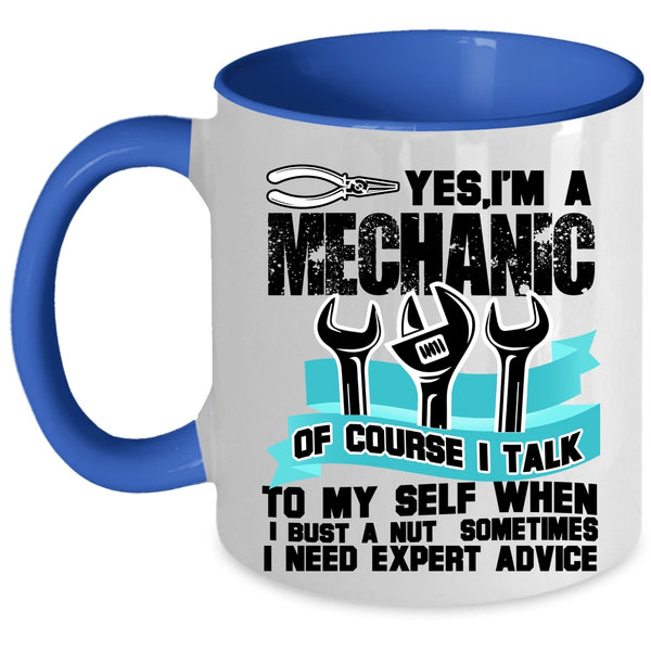 Best Gift For Mechanic Coffee Mug, I'm A Mechanic Accent Mug