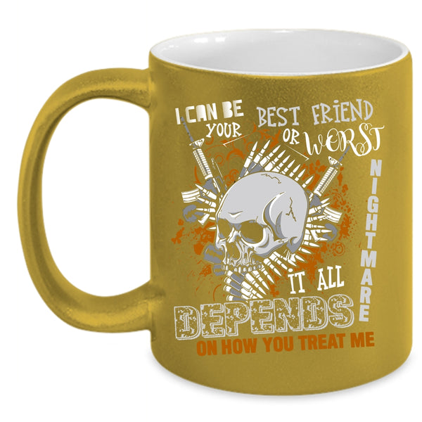 I Can Be Your Best Friend Coffee Mug, Cool Friends Coffee Cup