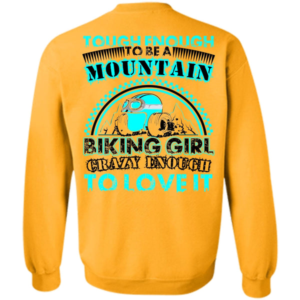 I Love Biking T Shirt, Mountain Biking Girl Sweatshirt