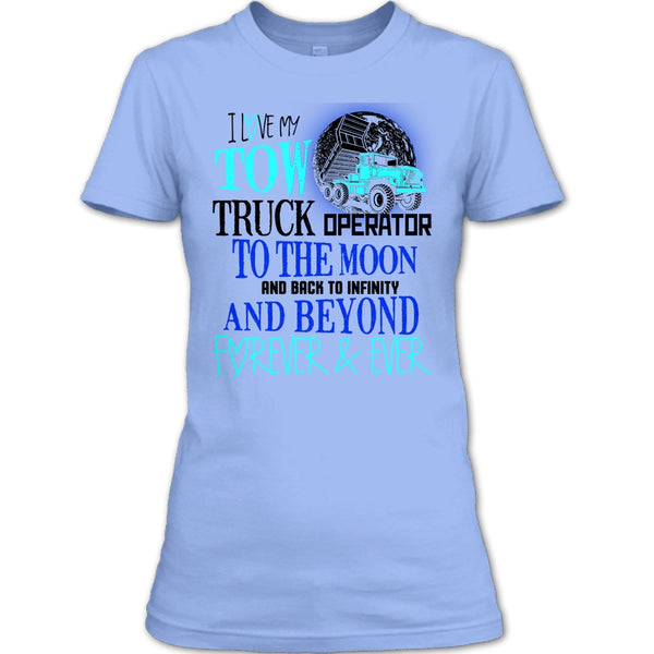 I Love My Tow Truck Operator T Shirt, I'm A Truck Operator T Shirt