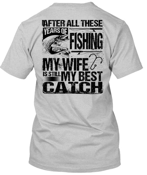Years Of Fishing T Shirt, I Love Fishing T Shirt