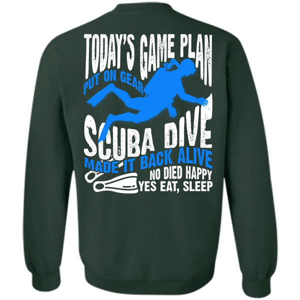 Put On Gear Scuba Dive T Shirt, I Love Diving Sweatshirt