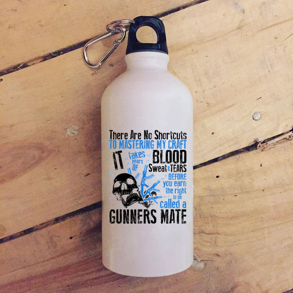 To Be Called A Gunner Mate 20 oz Stainless Steel Bottle,Cool Gift For Gunner Outdoor Sports Water Bottle